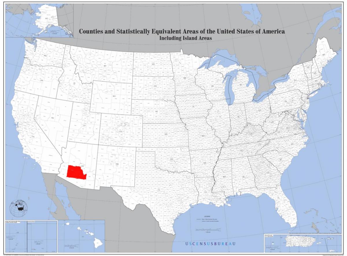 Phoenix USA mapa